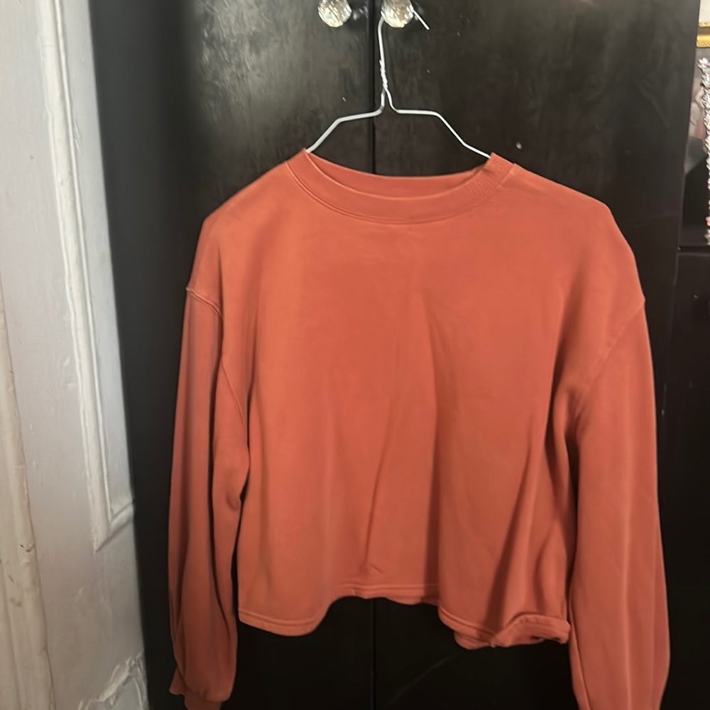 Orange hoodie